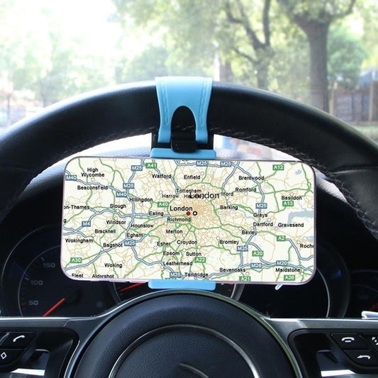 STEERING WHEEL PHONE HOLDER