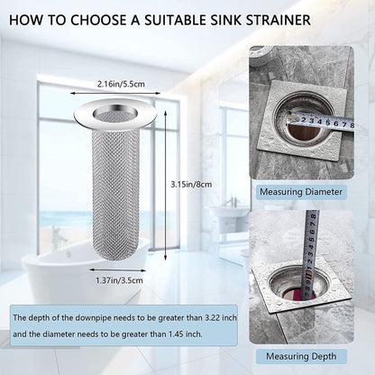 Multipurpose bathroom floor drain filter