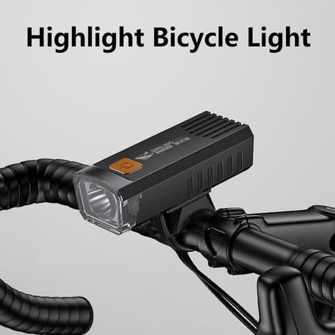 SMILINGSHARKS Super Bright LED Headlight for Bicycle