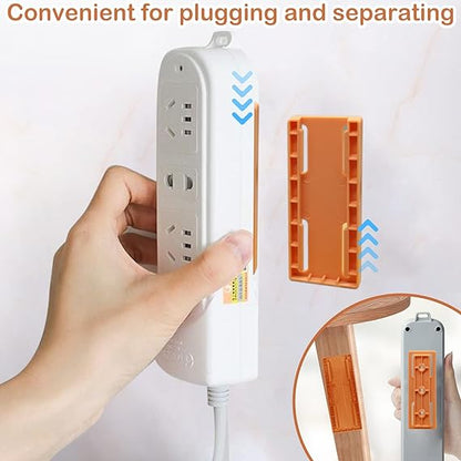 Self-Adhesive Power Strip Holder