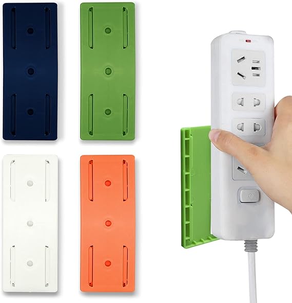 Self-Adhesive Power Strip Holder