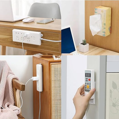 Self-Adhesive Power Strip Holder