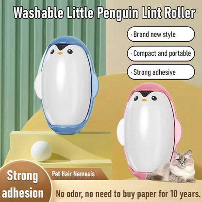 Washable Penguin Lint Roller