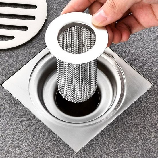 Multipurpose bathroom floor drain filter